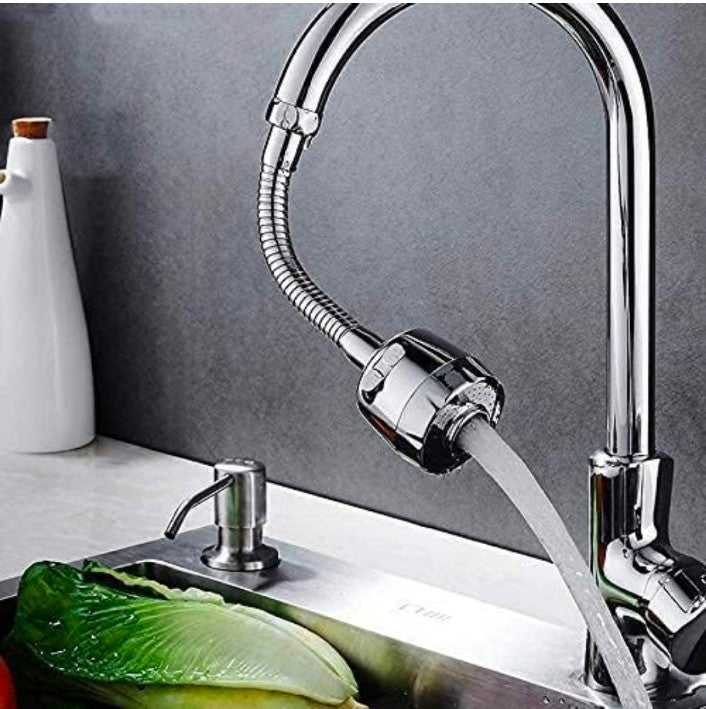 360 Degree Rotating Sink Faucet Sprayer Attachment With 2 Modes