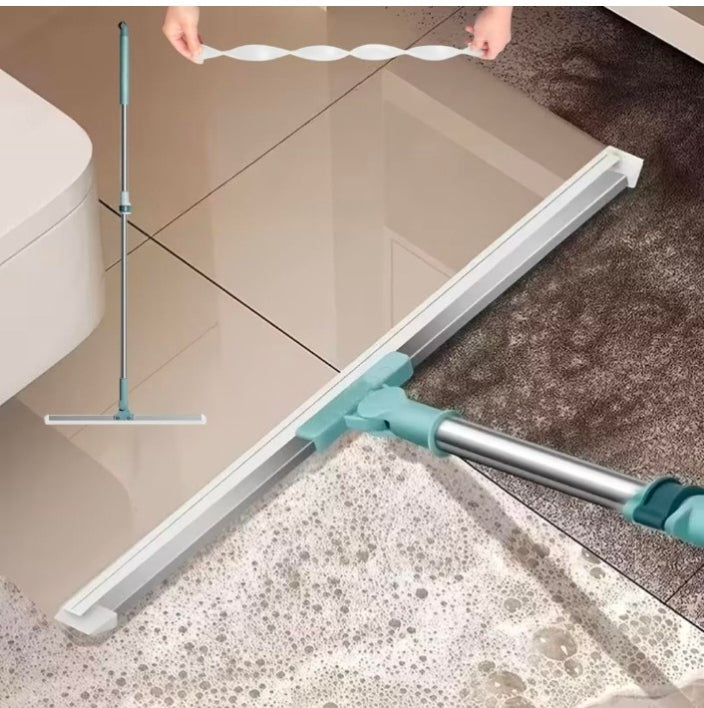 Magic Broom Sweeper – 180° Rotating Floor Wiper for Fast & Mess-Free Cleaning ✨🔥